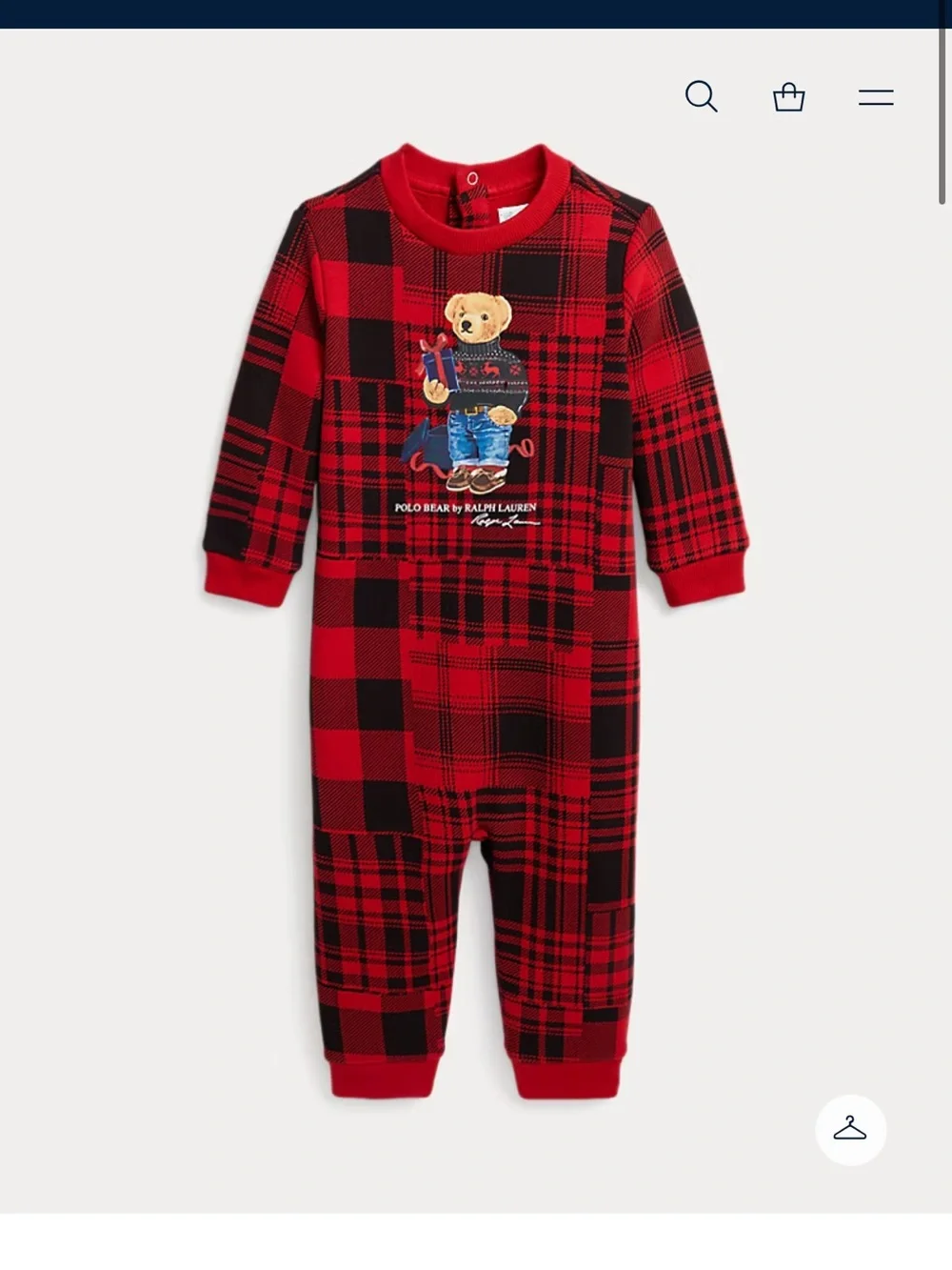Ralph Lauren baby coveralls